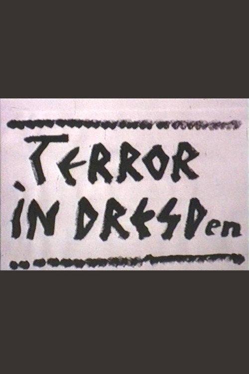 Terror in Dresden 1978 official movie poster
