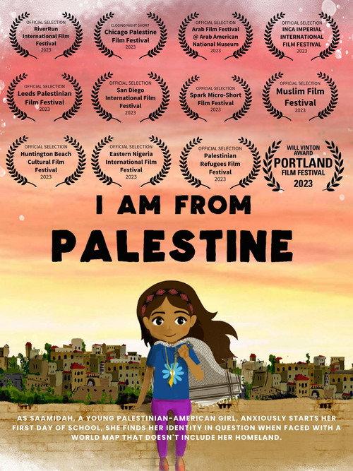 I Am from Palestine 2023 official movie poster