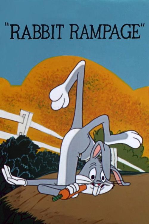 Rabbit Rampage 1955 official movie poster