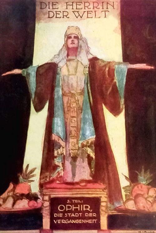 The Mistress of the World, part V: Ophir, the city of the past 1920 official movie poster