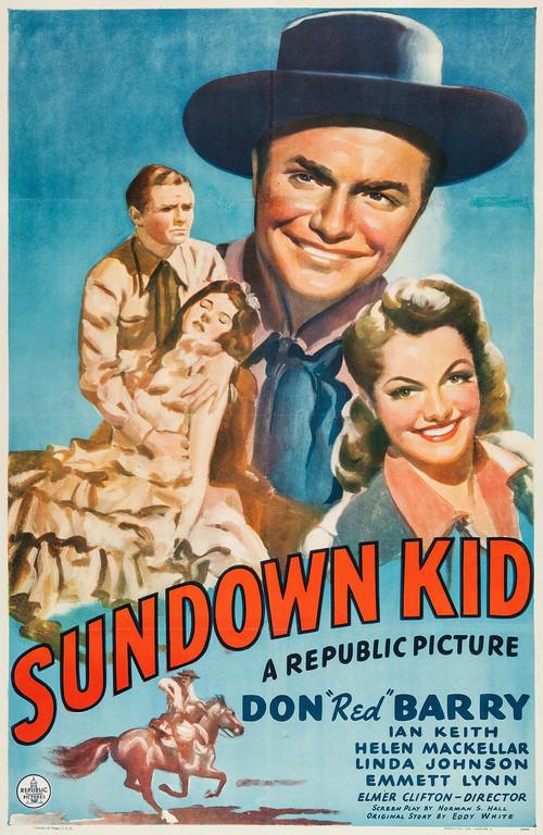 The Sundown Kid 1942 official movie poster