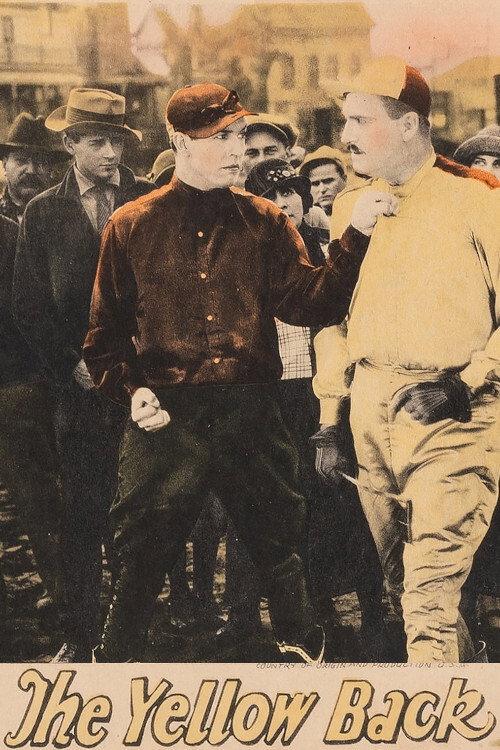 The Yellow Back 1926 official movie poster