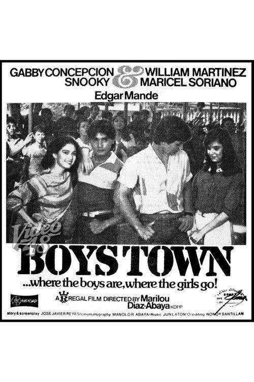 Boystown 1982 official movie poster