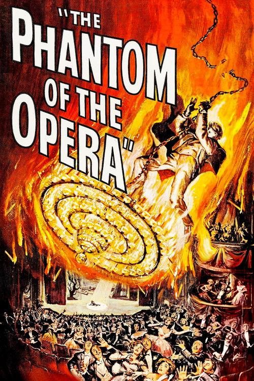 The Phantom of the Opera 1962 official movie poster
