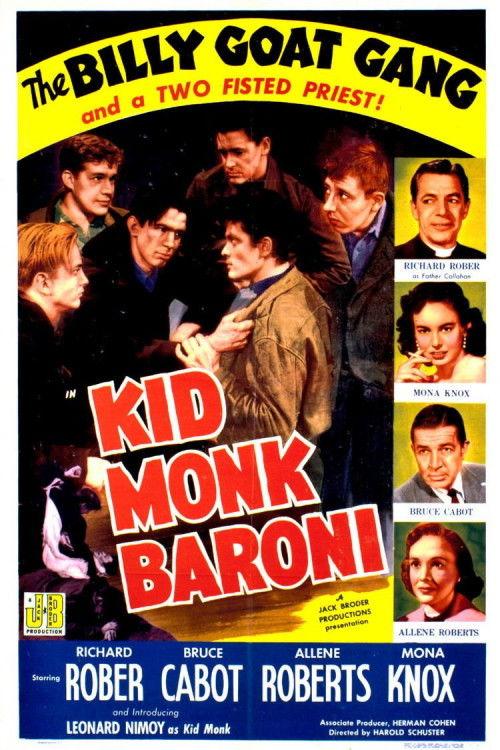 Kid Monk Baroni 1952 official movie poster