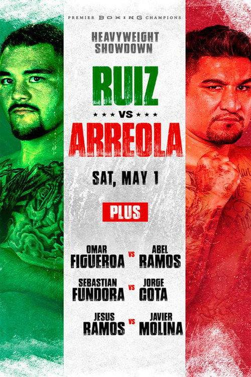 Andy Ruiz Jr. vs. Chris Arreola 2021 official movie poster