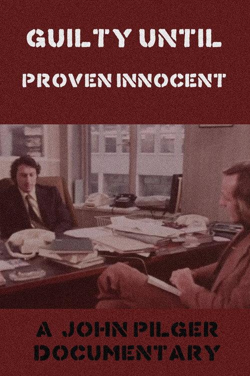 Guilty Until Proven Innocent 1974 official movie poster