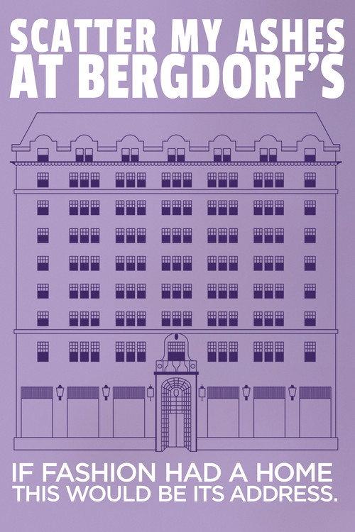 Scatter My Ashes at Bergdorf's 2013 official movie poster