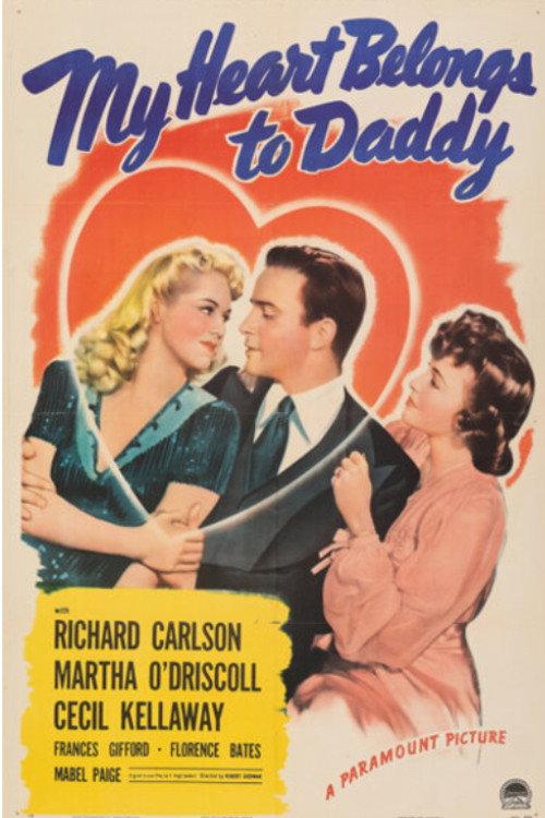 My Heart Belongs to Daddy 1942 official movie poster