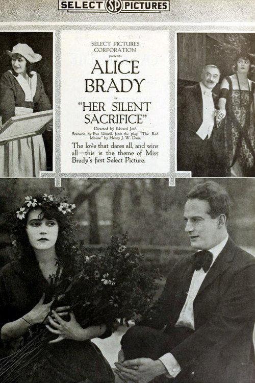 Her Silent Sacrifice 1917 official movie poster