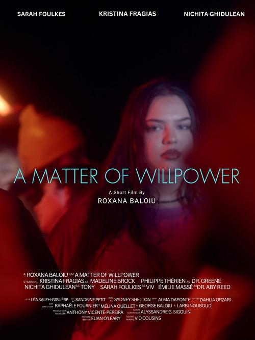 A Matter of Willpower 2025 official movie poster