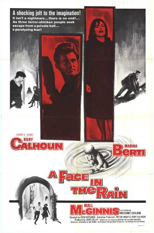 A Face in the Rain 1963 official movie poster