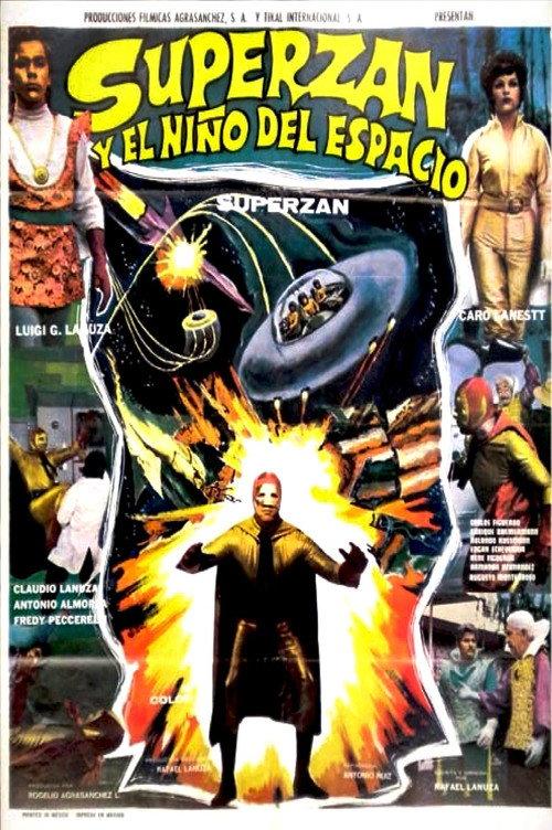 Superzan and the Space Boy 1973 official movie poster