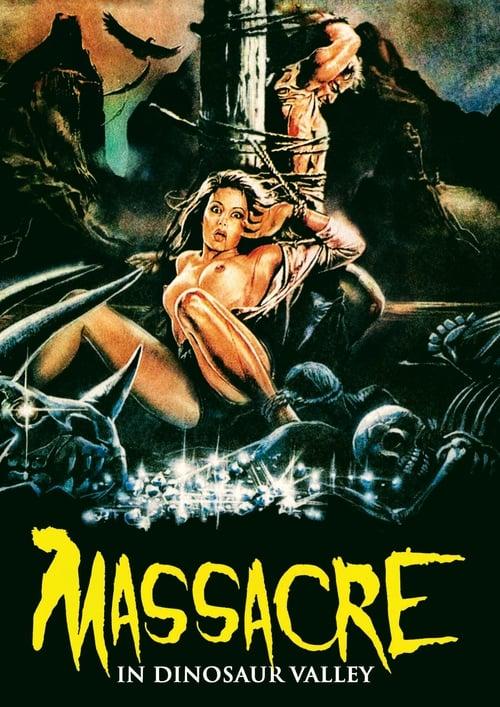 Massacre in Dinosaur Valley 1985 official movie poster