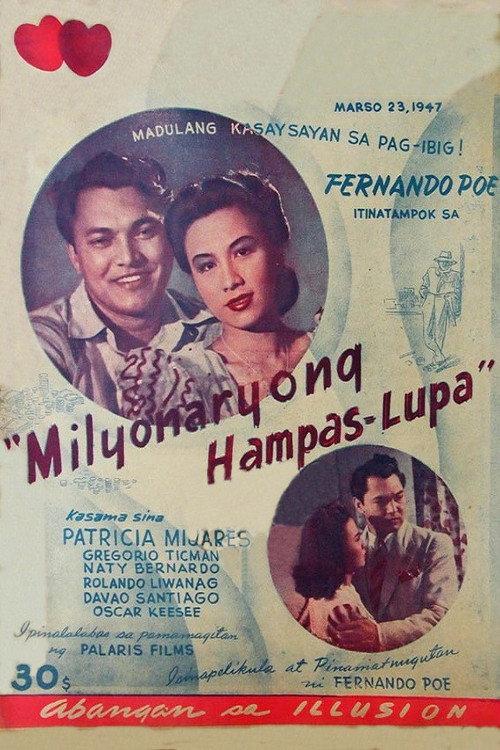 Milyonaryng Hampas-Lupa 1947 official movie poster