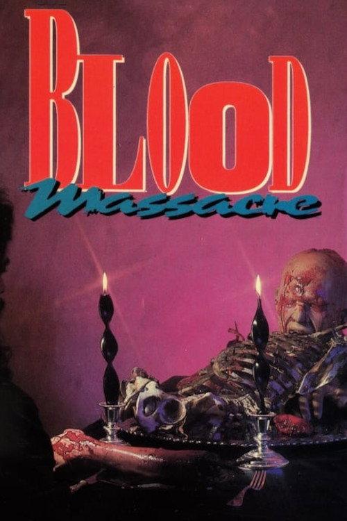 Blood Massacre 1987 official movie poster