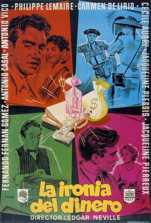 The Irony of Money 1957 official movie poster