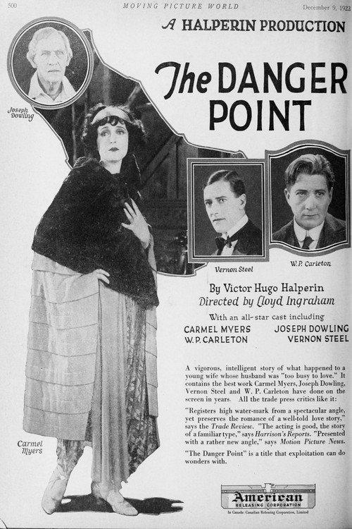 The Danger Point 1922 official movie poster