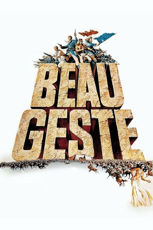 Beau Geste 1966 official movie poster