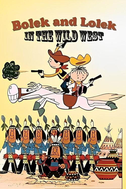 Bolek and Lolek in the Wild West 1986 official movie poster