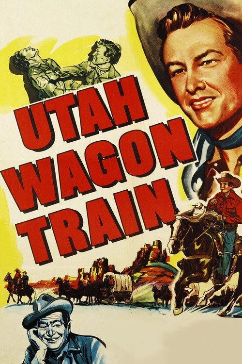 Utah Wagon Train 1951 official movie poster
