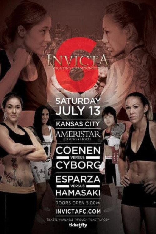 Invicta FC 6: Coenen vs. Cyborg 2013 official movie poster