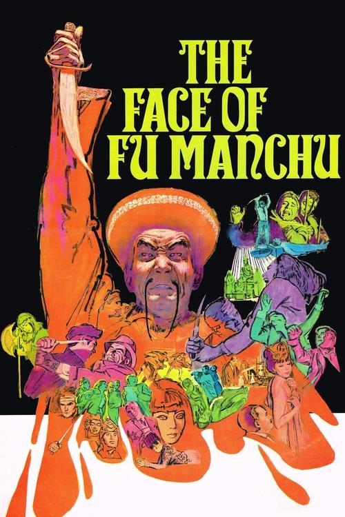 The Face of Fu Manchu 1965 official movie poster