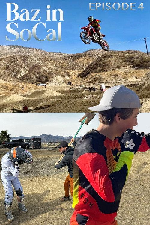 My First Quad at Hemet Supercross? - Baz in SoCal 2025 official movie poster