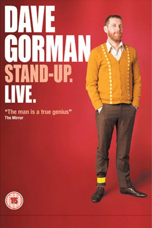 Dave Gorman: Stand-Up. Live. 2010 official movie poster