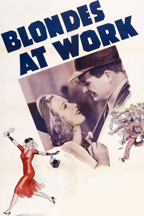 Blondes at Work 1938 official movie poster