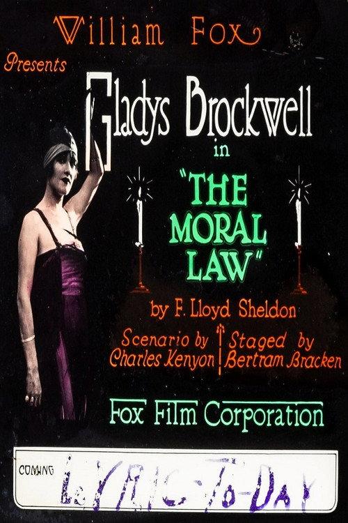 The Moral Law 1918 official movie poster