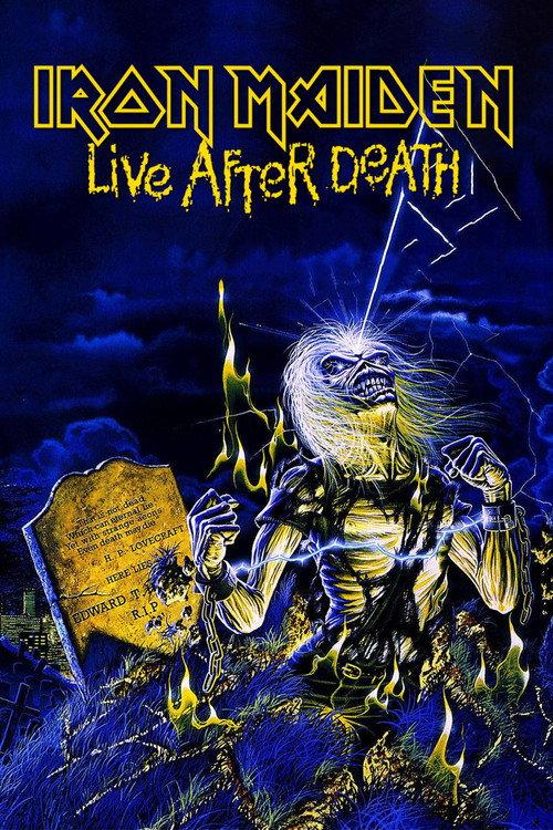 Iron Maiden: Live After Death 1985 official movie poster