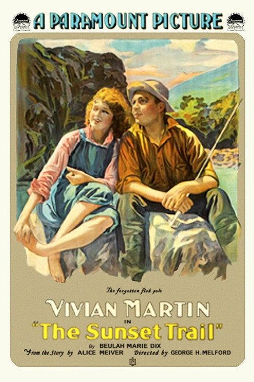 The Sunset Trail 1917 official movie poster