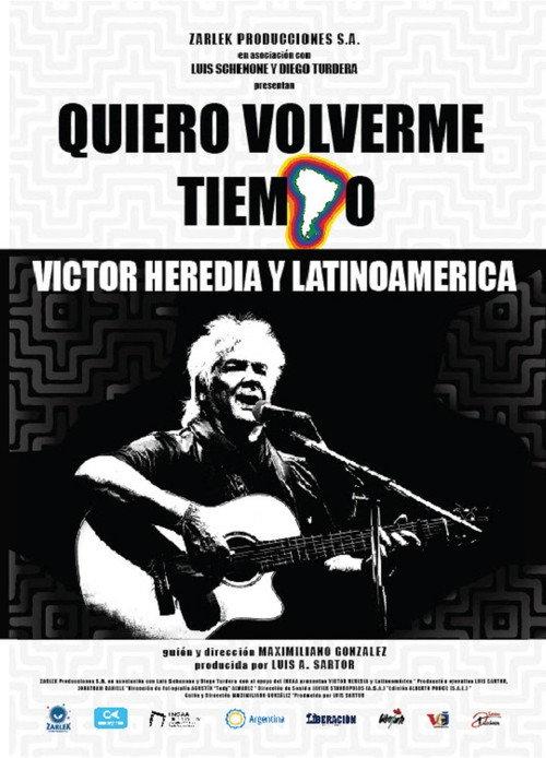 Quiero volverme tiempo: Victor Heredia y Latinoamérica 2023 official movie poster