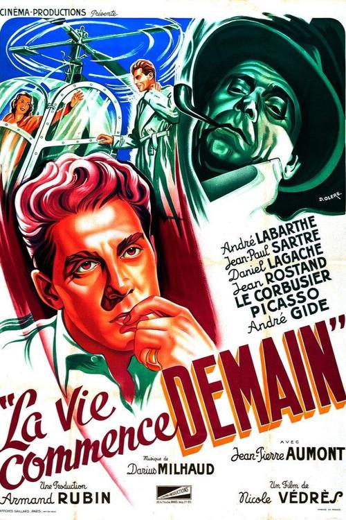 Life Begins Tomorrow 1950 official movie poster