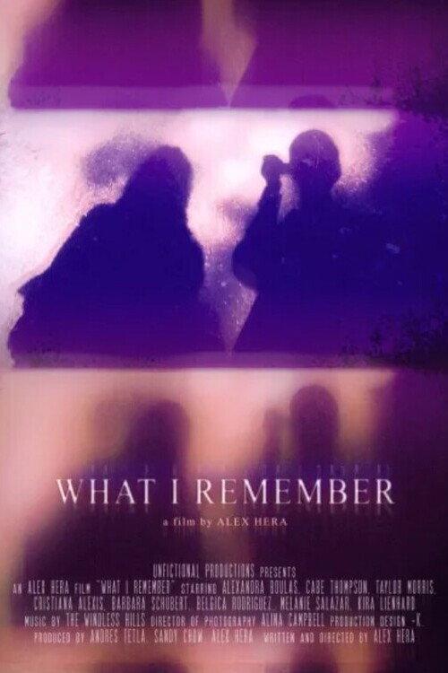 What I Remember 2025 official movie poster