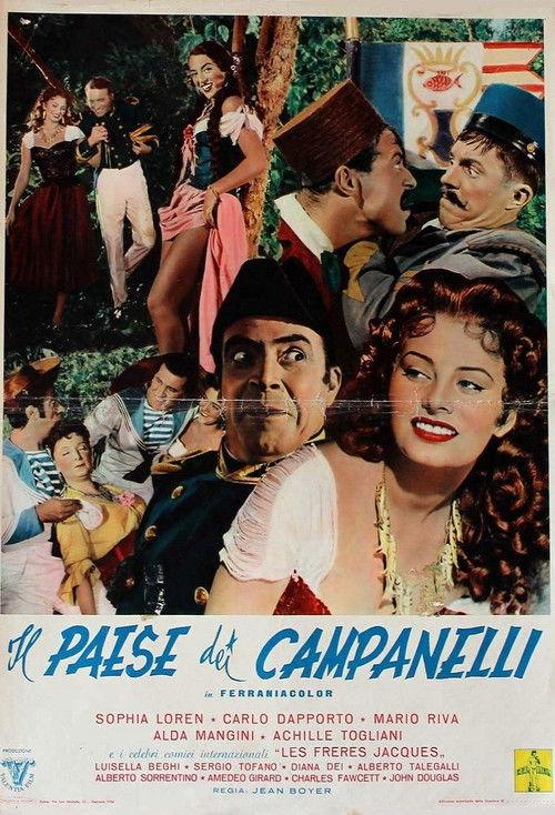 The Country of the Campanelli 1954 official movie poster