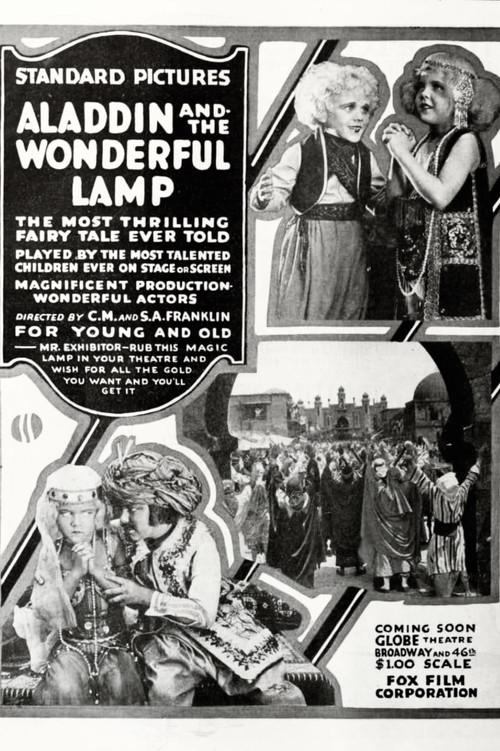 Aladdin and the Wonderful Lamp 1917 official movie poster