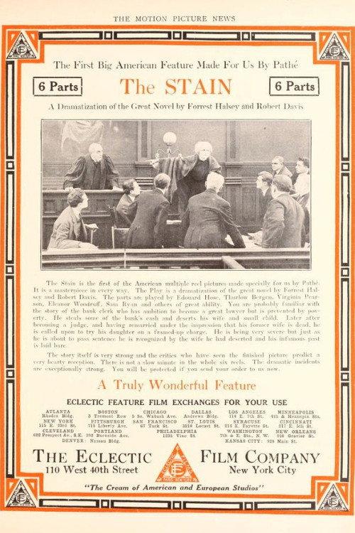 The Stain 1914 official movie poster