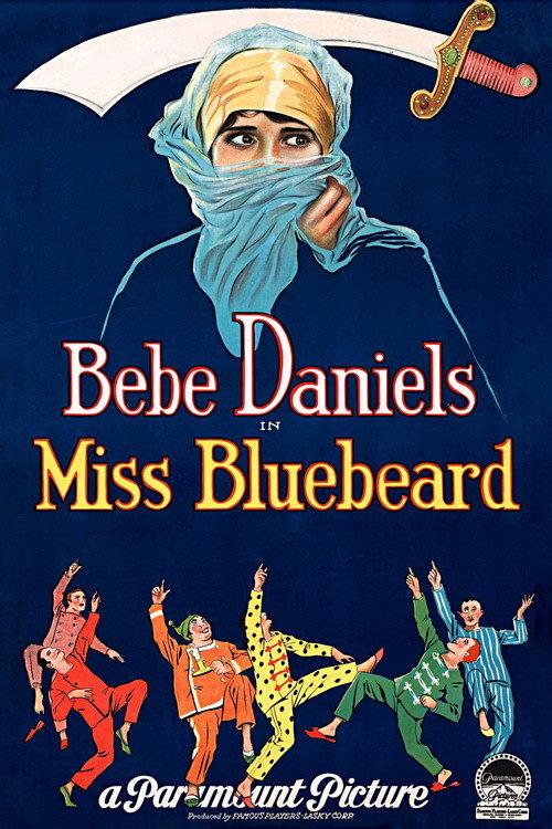 Miss Bluebeard 1925 official movie poster
