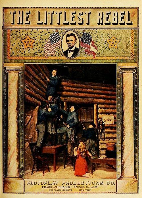 The Littlest Rebel 1914 official movie poster