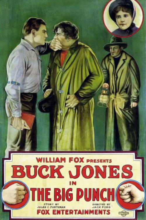 The Big Punch 1921 official movie poster
