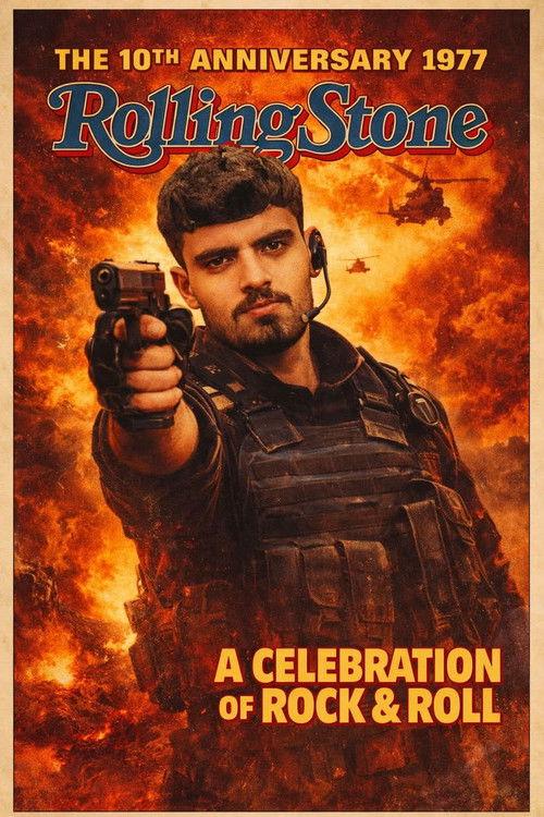 Rolling Stone Magazine: The 10th Anniversary 1977 official movie poster