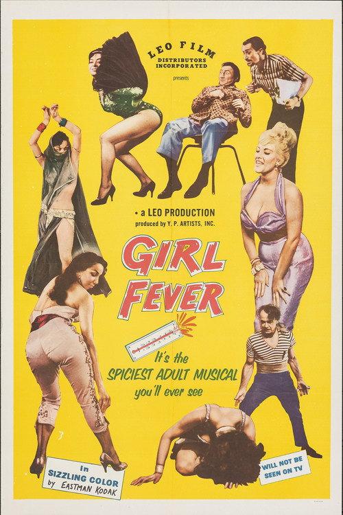 Girl Fever 1960 official movie poster