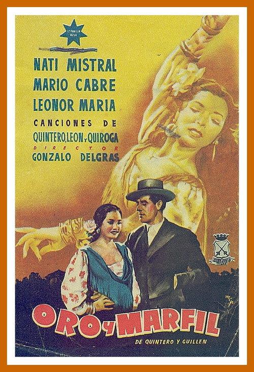 Oro y marfil 1947 official movie poster