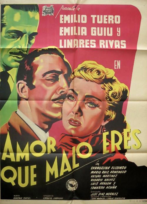Love, how bad you are! 1953 official movie poster