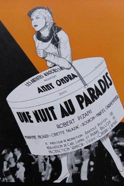 Une nuit au paradis 1932 official movie poster