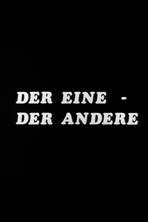 Der Eine - der Andere 1967 official movie poster