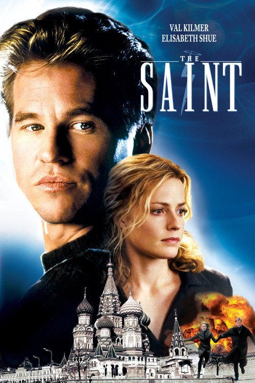 The Saint 1997 official movie poster