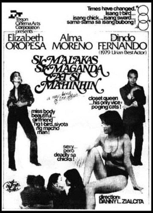 Si Malakas, Si Maganda, at Si Mahinhin 1980 official movie poster